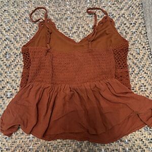 Ultra Flirt Terracotta Camisole Top